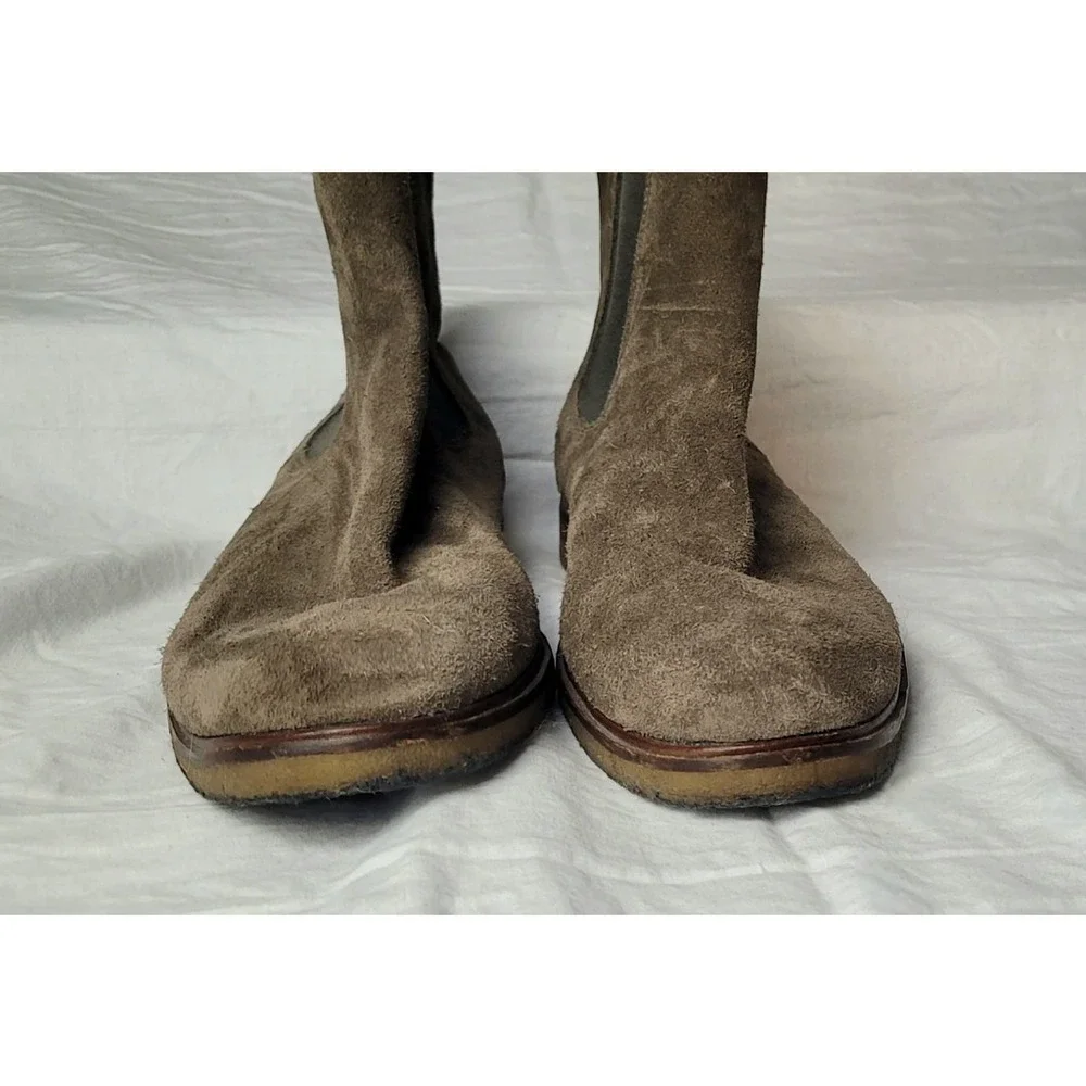 Clarks Clarkdale Gobi Brown Suede Chelsea Boots Men's Size 11.5